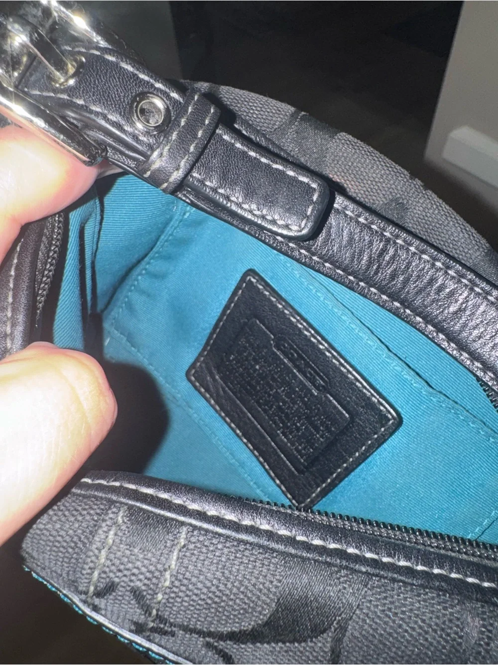 Coach genuine black